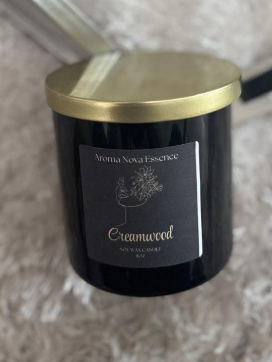 Black Ember Candle 8oz