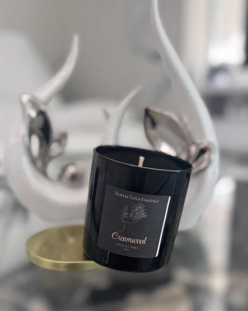 Black Ember Candle 8oz