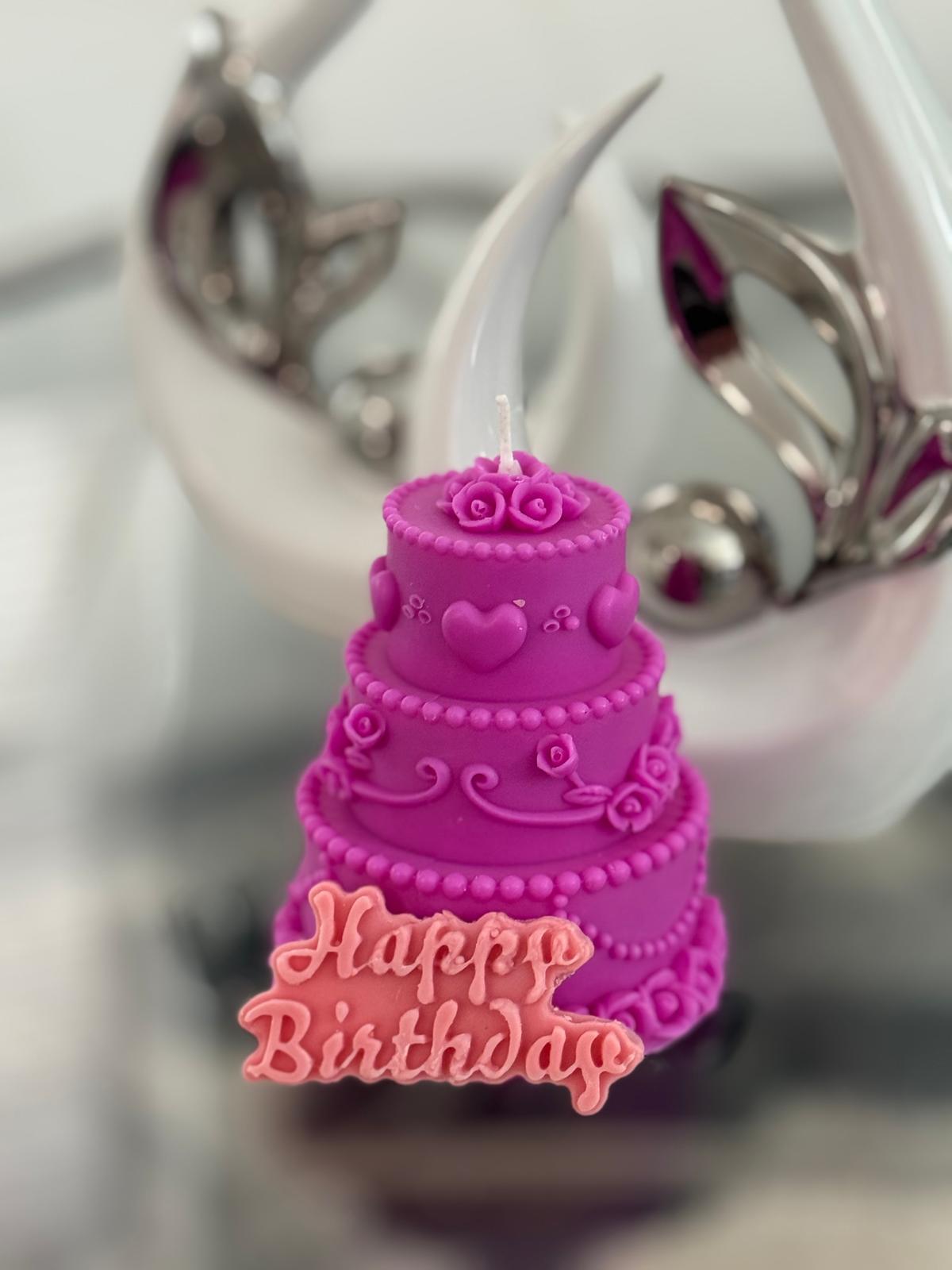 Cake Glow Candle 8oz