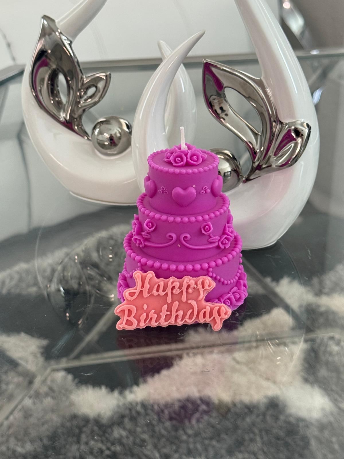 Cake Glow Candle 8oz