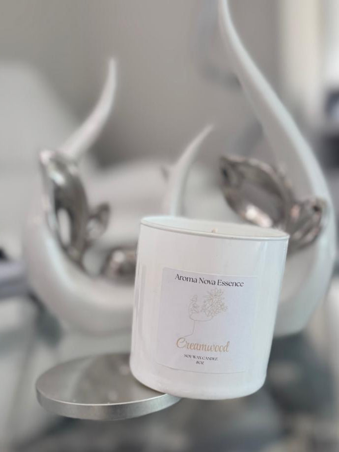 White Ember Candle 8 oz