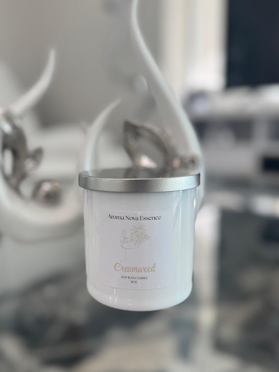 White Ember Candle 8 oz