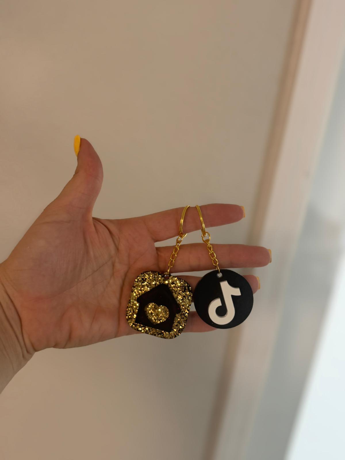🔑✨ Llavero Personalizado en Resina  ✨🔑