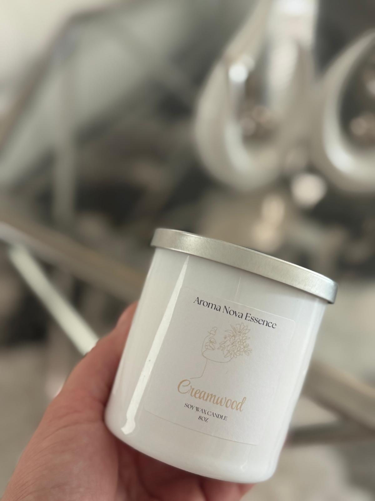 White Ember Candle 8 oz