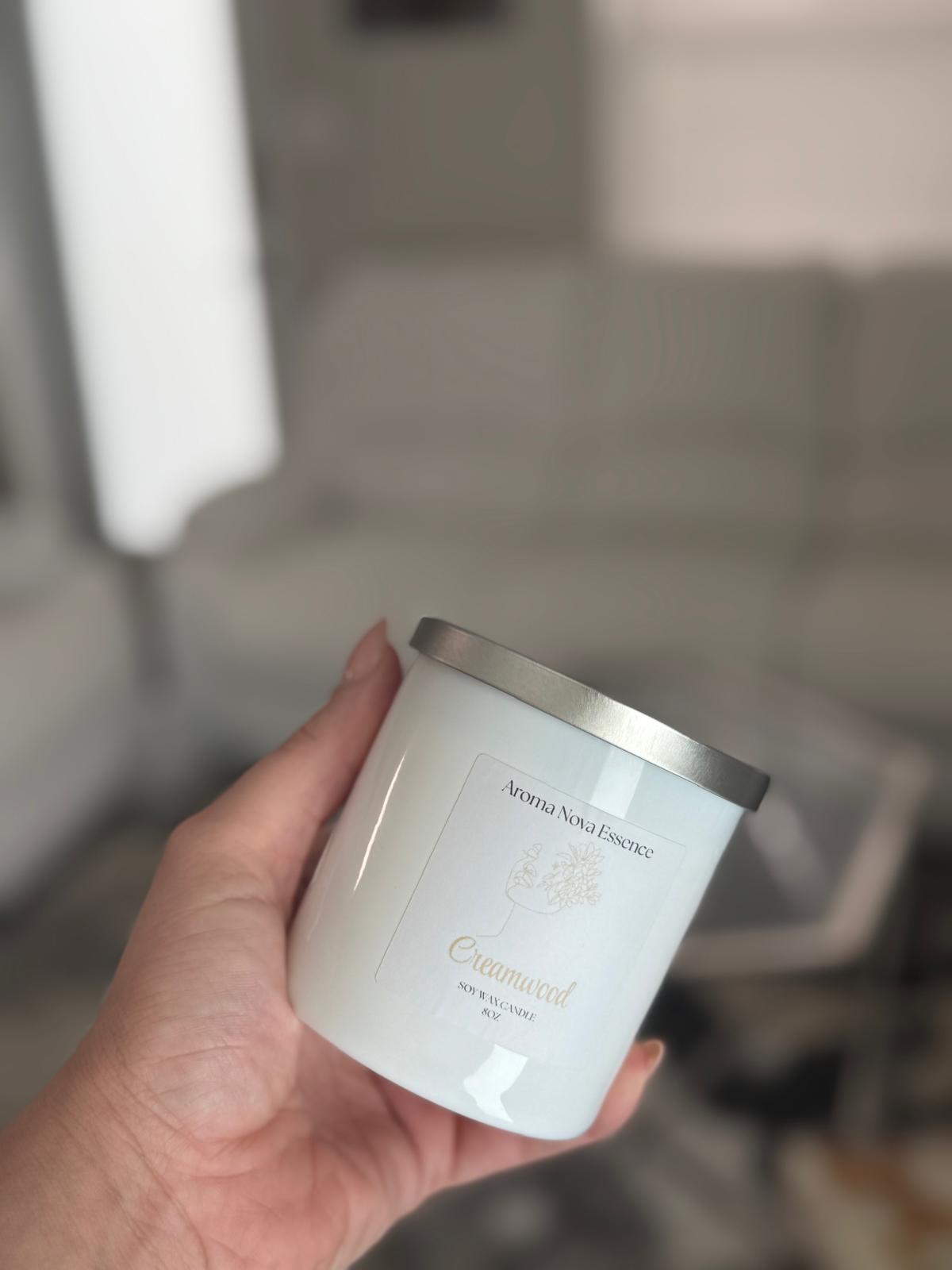 White Ember Candle 8 oz