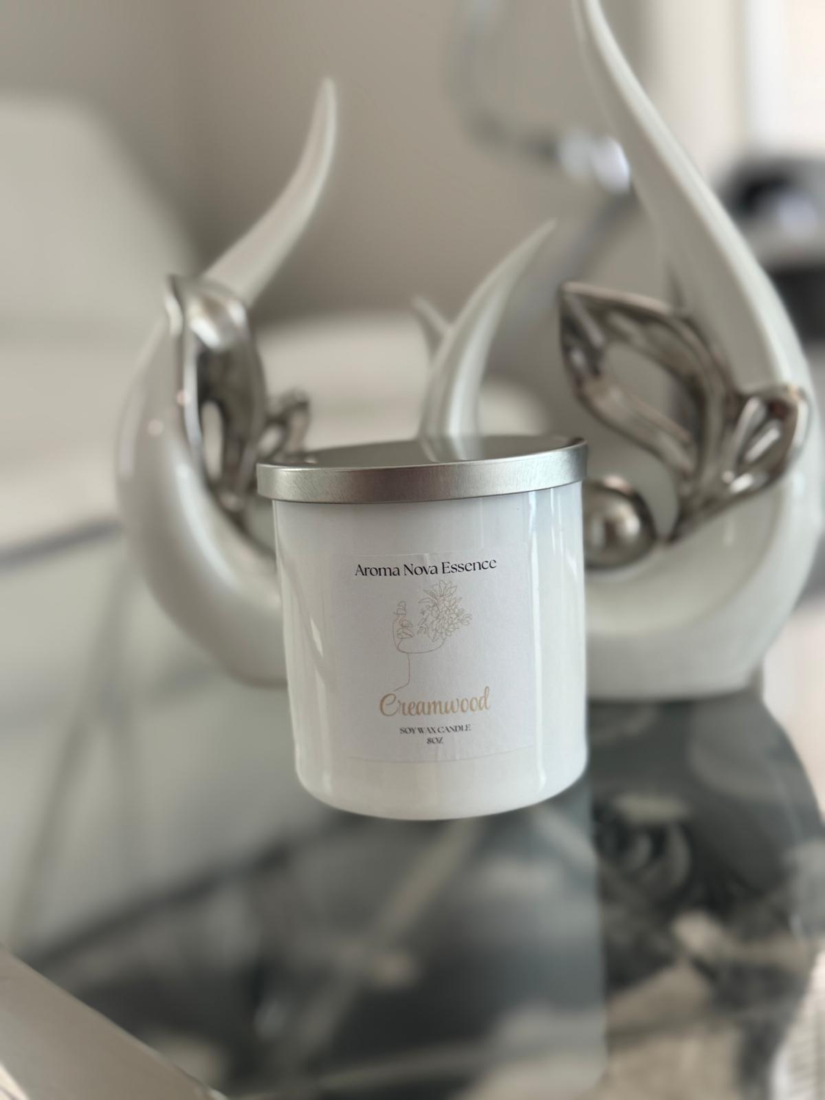 White Ember Candle 8 oz